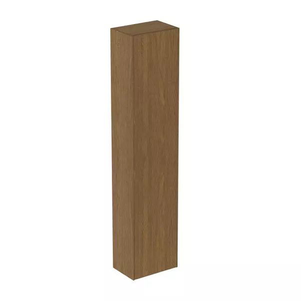  Dulapuri baie - Dulap inalt suspendat Ideal Standard Atelier Conca finisaj nuc inchis 1 usa 37 cm