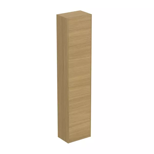  Dulapuri baie - Dulap inalt suspendat Ideal Standard Atelier Conca finisaj stejar deschis 1 usa 37 cm