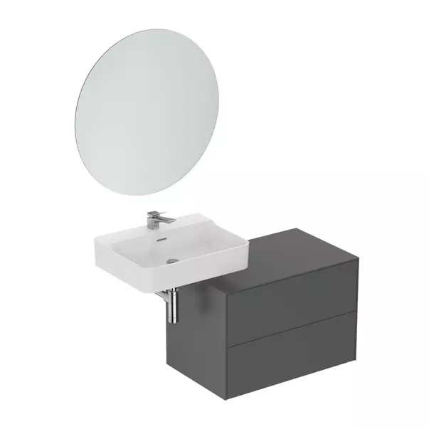 Oglinda cu iluminare LED Ideal Standard Atelier Conca rotunda 80 cm [5]
