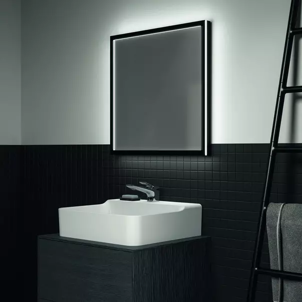 Oglinda cu iluminare LED Ideal Standard Atelier Conca patrata 60 cm [4]
