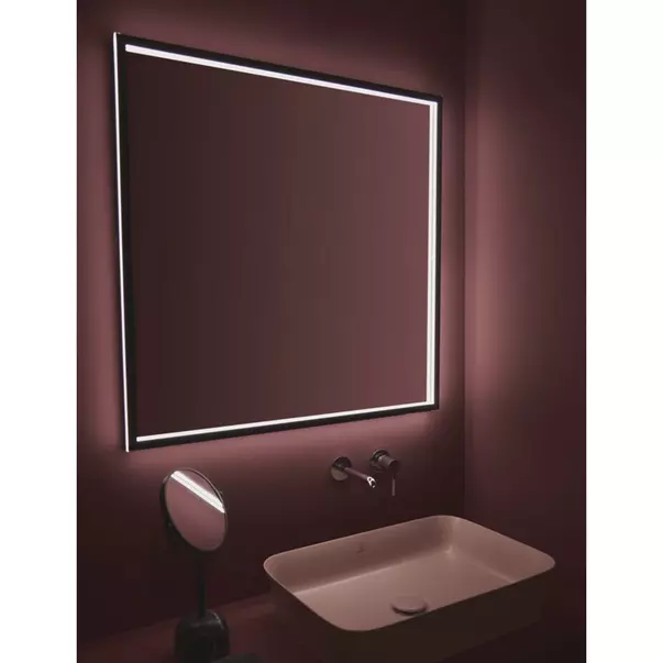 Oglinda cu iluminare LED Ideal Standard Atelier Conca patrata 100 cm [3]