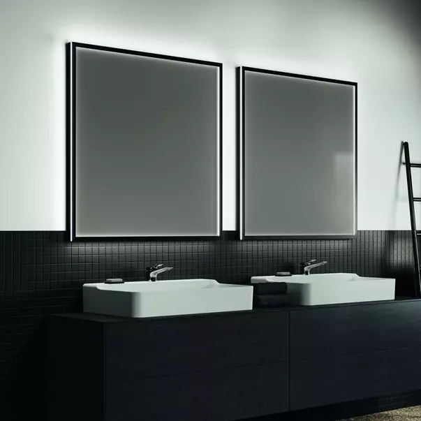 Oglinzi cu iluminare - Oglinda cu iluminare LED Ideal Standard Atelier Conca patrata 120 cm