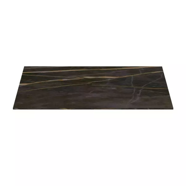 Blat ceramic pentru lavoar Ideal Standard Atelier Conca 60 cm finisaj negru marmura [6]