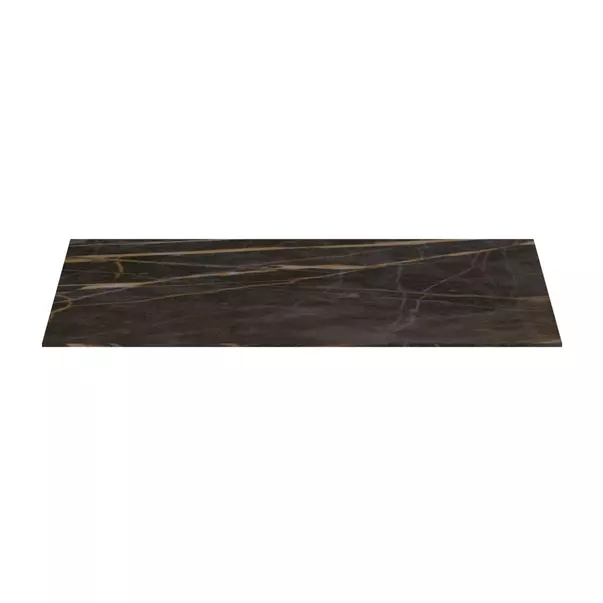 Blat ceramic pentru lavoar Ideal Standard Atelier Conca 80 cm finisaj negru marmura [6]