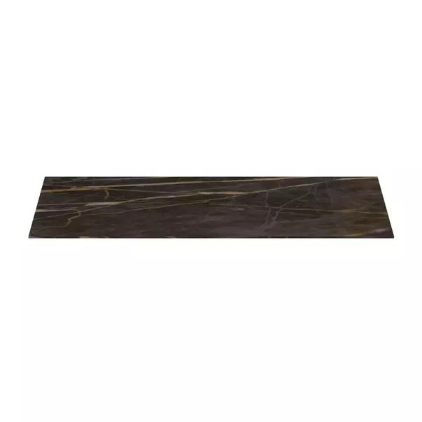 Blat ceramic pentru lavoar Ideal Standard Atelier Conca 100 cm finisaj negru marmura [7]