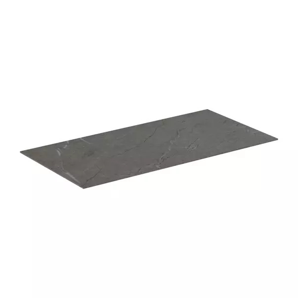 Blat ceramic pentru lavoar Ideal Standard Atelier Conca 100 cm finisaj gri deschis [2]