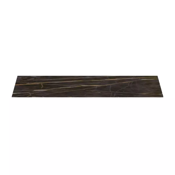 Blat ceramic pentru lavoar Ideal Standard Atelier Conca 120 cm finisaj negru marmura [9]