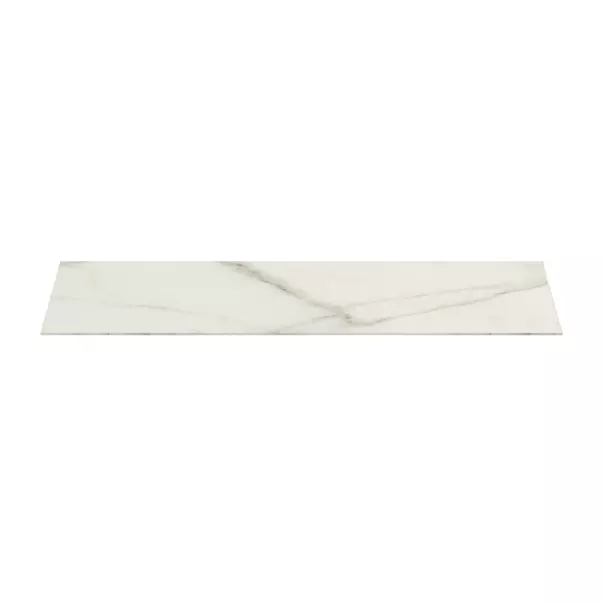 Blat ceramic pentru lavoar Ideal Standard Atelier Conca 120 cm finisaj alb marmura [9]