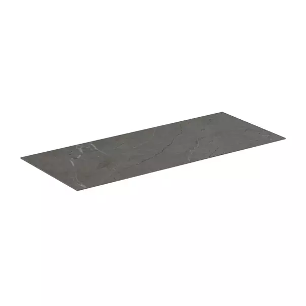  Dulapuri baie - Blat ceramic pentru lavoar Ideal Standard Atelier Conca 120 cm finisaj gri deschis