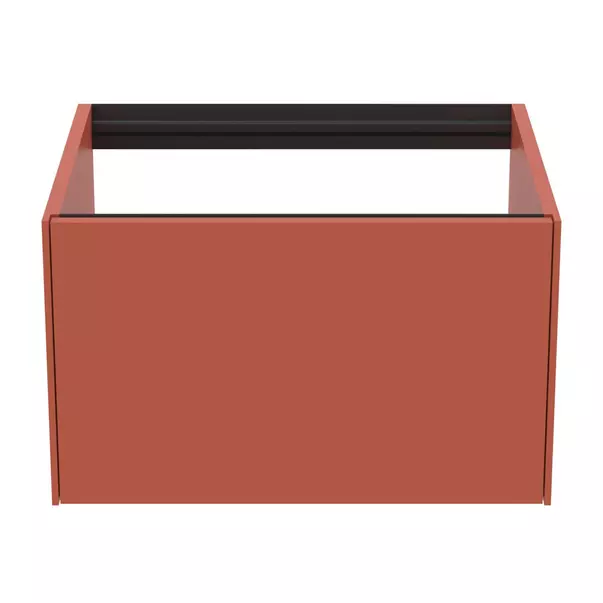 Dulap baza suspendat Ideal Standard Atelier Conca rosu - oranj mat 1 sertar 60 cm [8]
