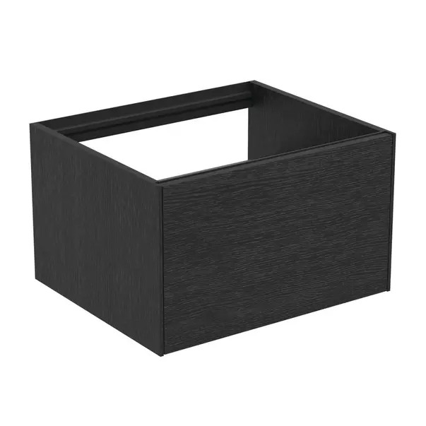 Dulap baza suspendat Ideal Standard Atelier Conca finisaj stejar inchis 1 sertar 60 cm [2]