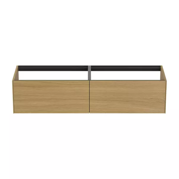 Dulap baza suspendat Ideal Standard Atelier Conca finisaj stejar deschis 2 sertare 160 cm [5]