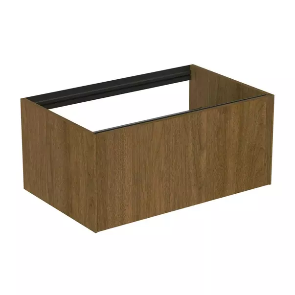  Dulapuri baie - Dulap baza suspendat Ideal Standard Atelier Conca finisaj nuc inchis 1 sertar 80 cm