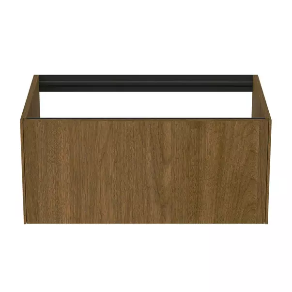 Dulap baza suspendat Ideal Standard Atelier Conca finisaj nuc inchis 1 sertar 80 cm [6]