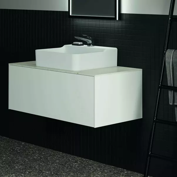 Dulap baza suspendat Ideal Standard Atelier Conca alb mat 1 sertar 100 cm [8]