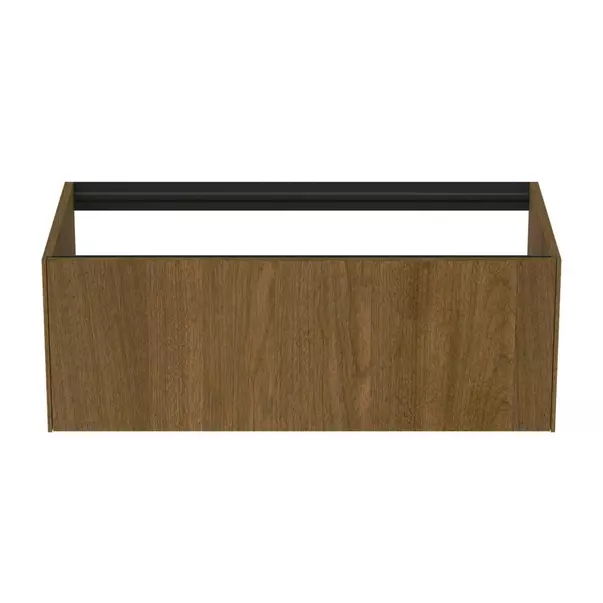 Dulap baza suspendat Ideal Standard Atelier Conca finisaj nuc inchis 1 sertar 100 cm [5]