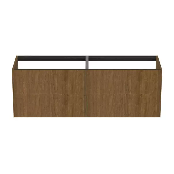 Dulap baza suspendat Ideal Standard Atelier Conca finisaj nuc inchis 4 sertare 160 cm [5]