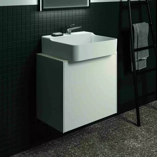 Dulap baza suspendat Ideal Standard Atelier Conca 1 sertar 60 cm alb mat [2]