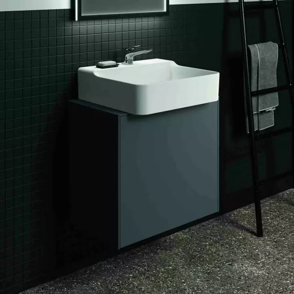  Dulapuri baie - Dulap baza suspendat Ideal Standard Atelier Conca 1 sertar 60 cm antracit mat