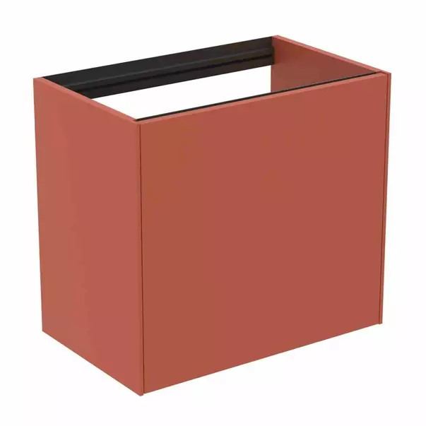 Dulapuri baie - Dulap baza suspendat Ideal Standard Atelier Conca 1 sertar 60 rosu - oranj mat