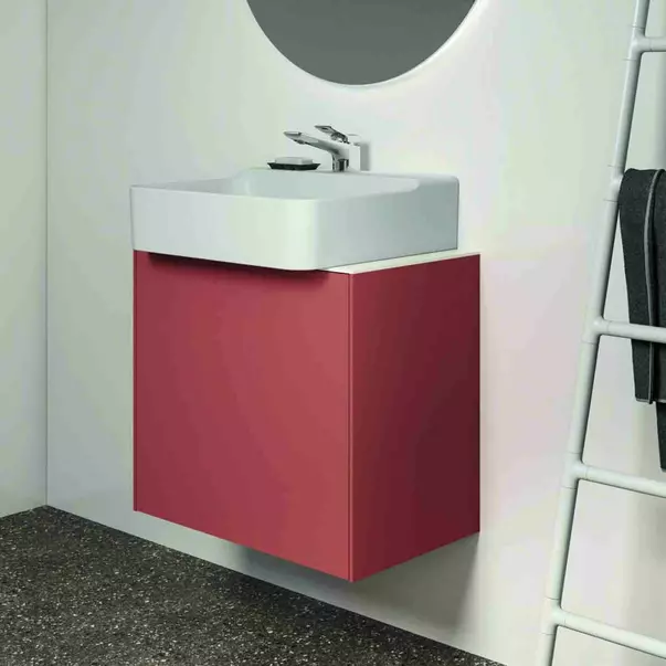 Dulap baza suspendat Ideal Standard Atelier Conca 1 sertar 60 rosu - oranj mat [4]