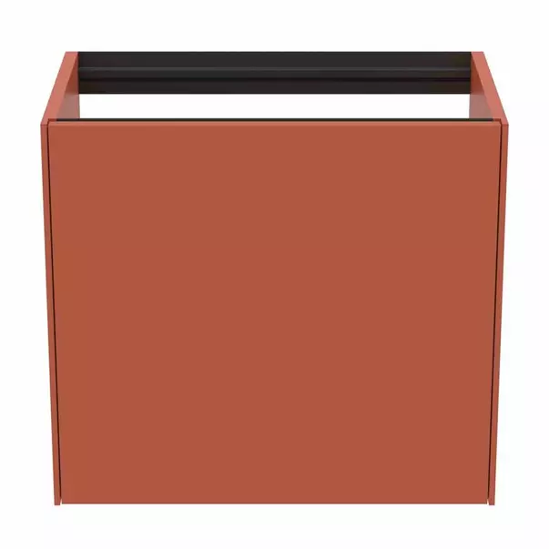 Dulap baza suspendat Ideal Standard Atelier Conca 1 sertar 60 rosu - oranj mat [5]
