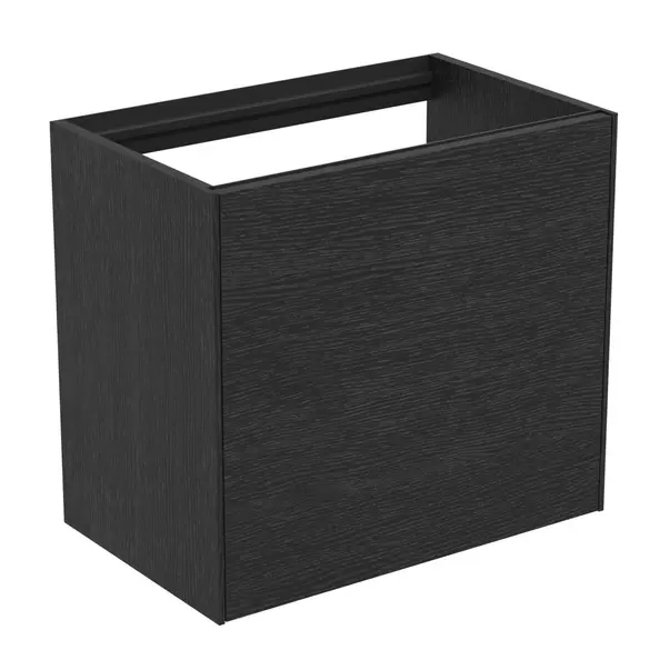  Dulapuri baie - Dulap baza suspendat Ideal Standard Atelier Conca 1 sertar 60 cm finisaj stejar inchis