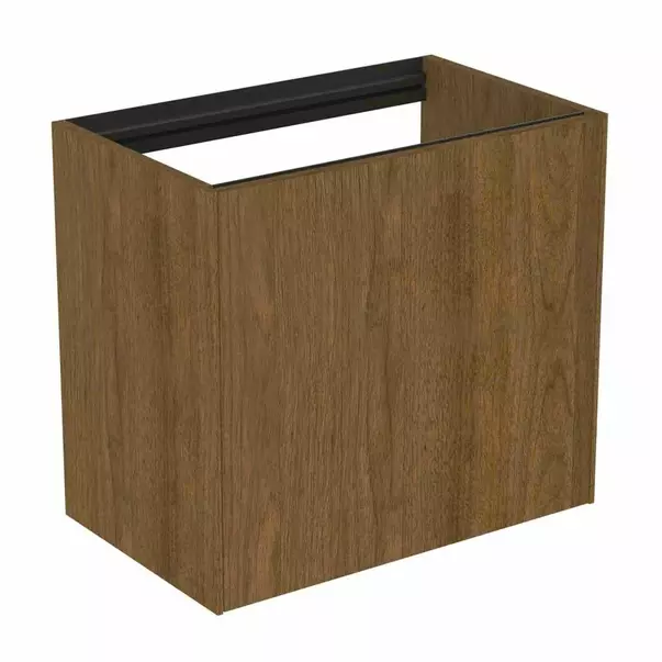 Dulap baza suspendat Ideal Standard Atelier Conca 1 sertar 60 cm finisaj nuc inchis [2]