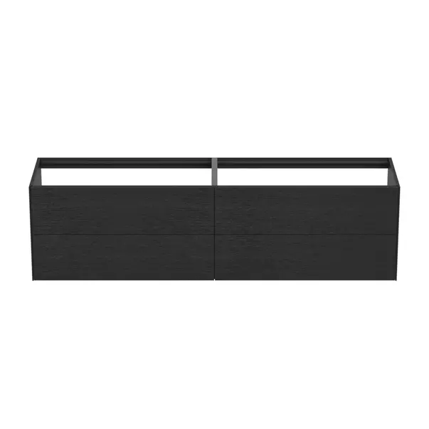 Dulap baza suspendat Ideal Standard Atelier Conca finisaj stejar inchis 4 sertare 200 cm [5]