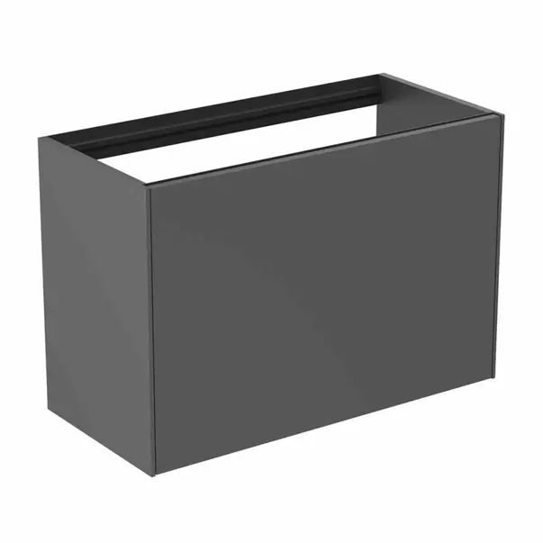 Dulap baza suspendat Ideal Standard Atelier Conca 1 sertar 80 cm antracit mat [2]