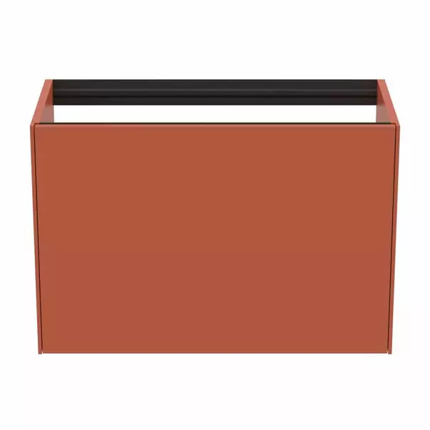 Dulap baza suspendat Ideal Standard Atelier Conca 1 sertar 80 rosu - oranj mat [6]