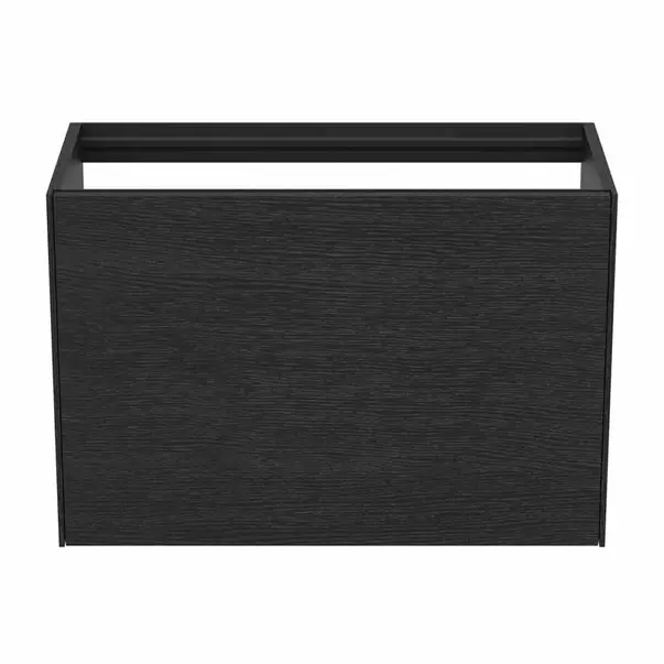 Dulap baza suspendat Ideal Standard Atelier Conca 1 sertar 80 cm finisaj stejar inchis [5]