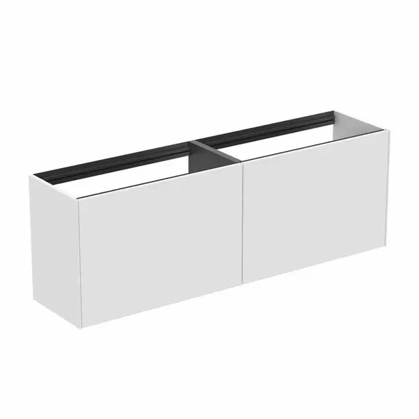 Mobilier Baie - Dulap baza suspendat Ideal Standard Atelier Conca 2 sertare 160 cm alb mat