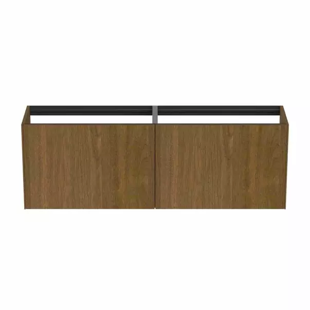 Dulap baza suspendat Ideal Standard Atelier Conca 2 sertare 160 cm finisaj nuc inchis [4]