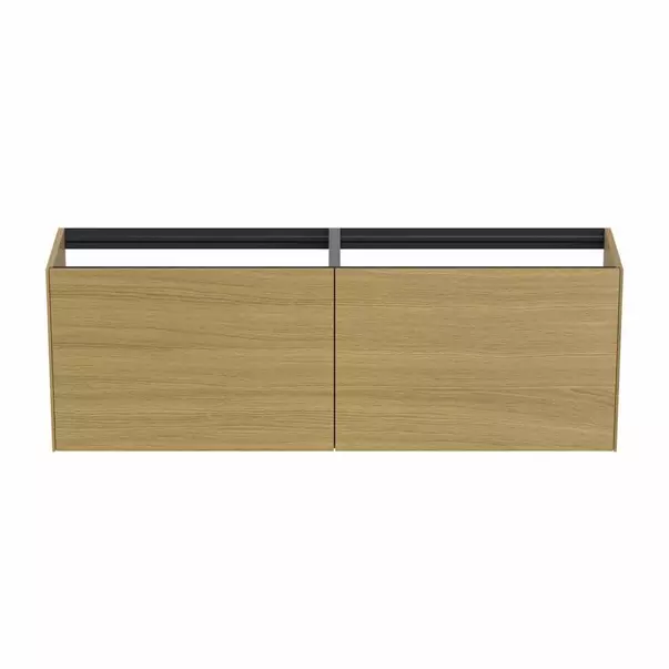 Dulap baza suspendat Ideal Standard Atelier Conca 2 sertare 160 cm finisaj stejar deschis [3]