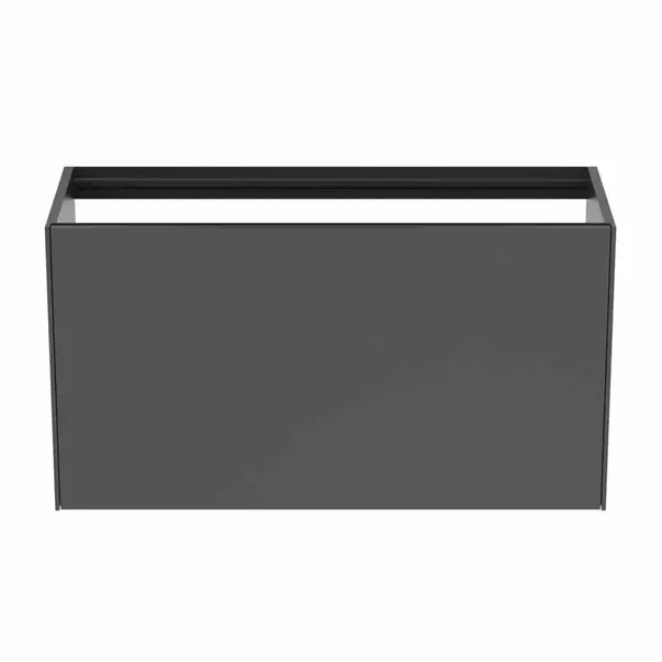 Dulap baza suspendat Ideal Standard Atelier Conca 1 sertar 100 cm antracit mat [5]