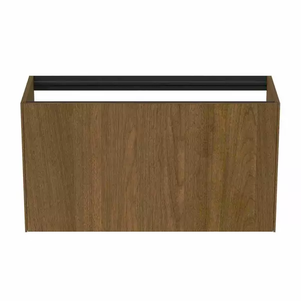 Dulap baza suspendat Ideal Standard Atelier Conca 1 sertar 100 cm finisaj nuc inchis [5]