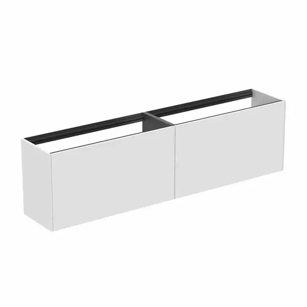 Mobilier Baie - Dulap baza suspendat Ideal Standard Atelier Conca 2 sertare 200 cm alb mat