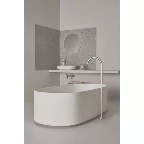 Blat pentru lavoar Ideal Standard Atelier Conca fara decupaj alb mat 200 cm [6]