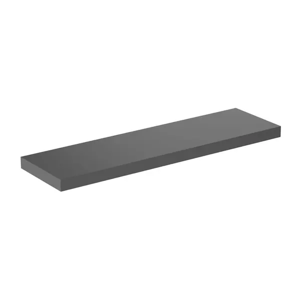  Dulapuri baie - Blat pentru lavoar Ideal Standard Atelier Conca fara decupaj antracit mat 200 cm