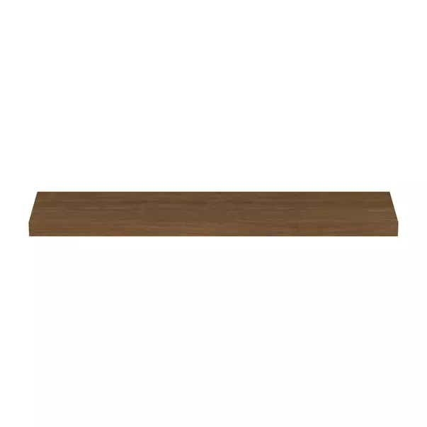 Blat pentru lavoar Ideal Standard Atelier Conca fara decupaj finisaj nuc inchis 200 cm [6]