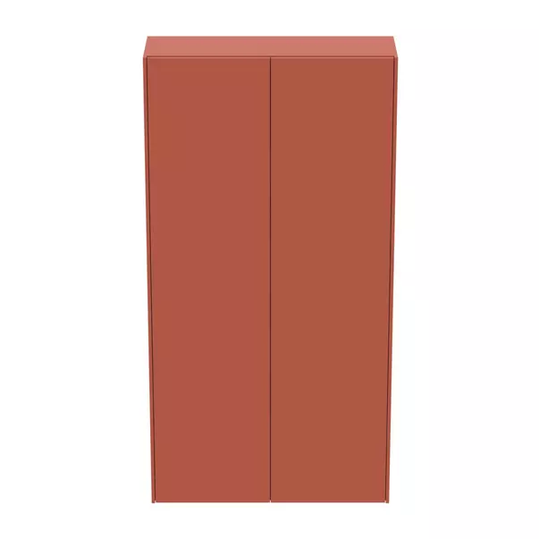 Dulap inalt suspendat Ideal Standard Atelier Conca rosu - oranj mat 72 cm 2 usi [5]