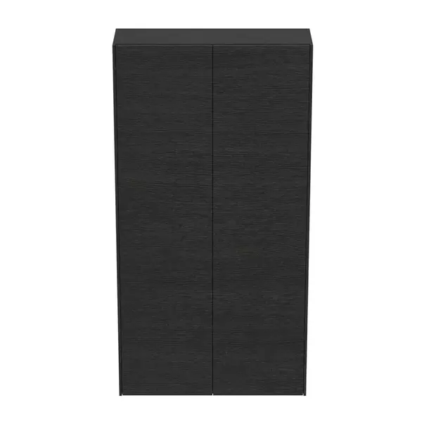 Dulap inalt suspendat Ideal Standard Atelier Conca finisaj stejar inchis 72 cm 2 usi [4]