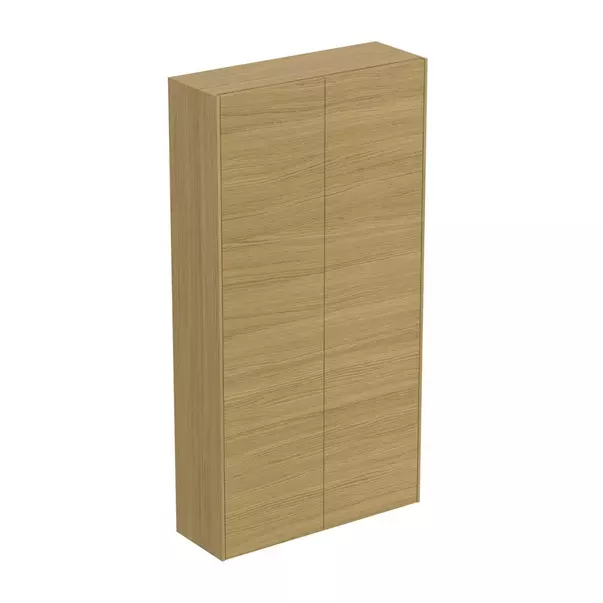  Dulapuri baie - Dulap inalt suspendat Ideal Standard Atelier Conca finisaj stejar deschis 72 cm 2 usi