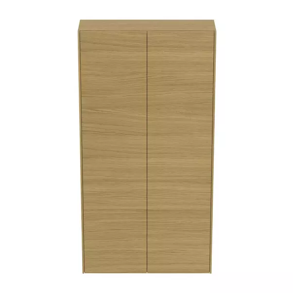 Dulap inalt suspendat Ideal Standard Atelier Conca finisaj stejar deschis 72 cm 2 usi [4]