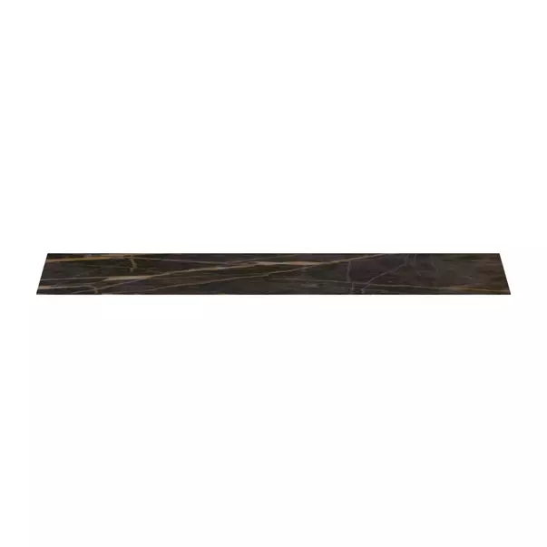 Blat ceramic pentru lavoar Ideal Standard Atelier Conca 200 cm finisaj negru marmura [7]