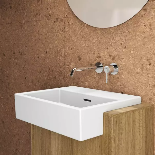 Lavoar semiincastrat Ideal Standard Atelier Extra 50 cm alb lucios [4]