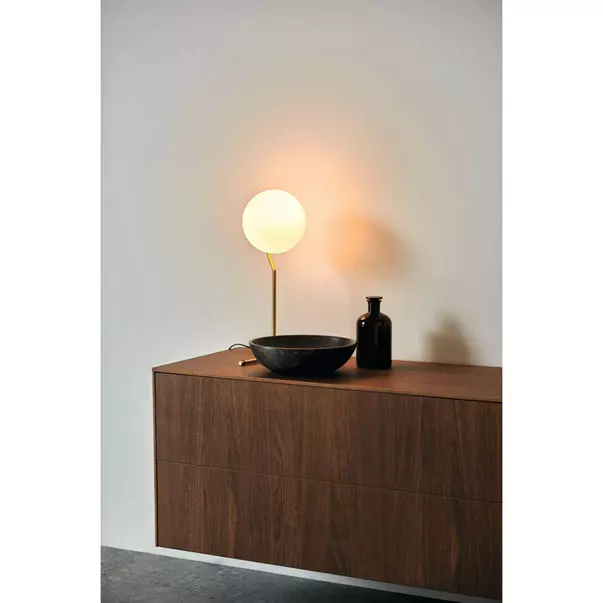 Dulap baza suspendat Ideal Standard Atelier Conca finisaj nuc inchis 1 sertar cu blat 80 cm [4]