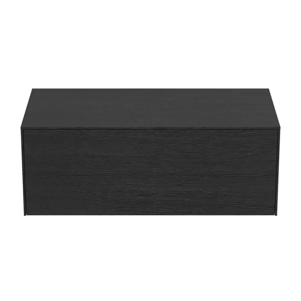 Dulap baza suspendat Ideal Standard Atelier Conca finisaj stejar inchis 1 sertar cu blat 100 cm [5]