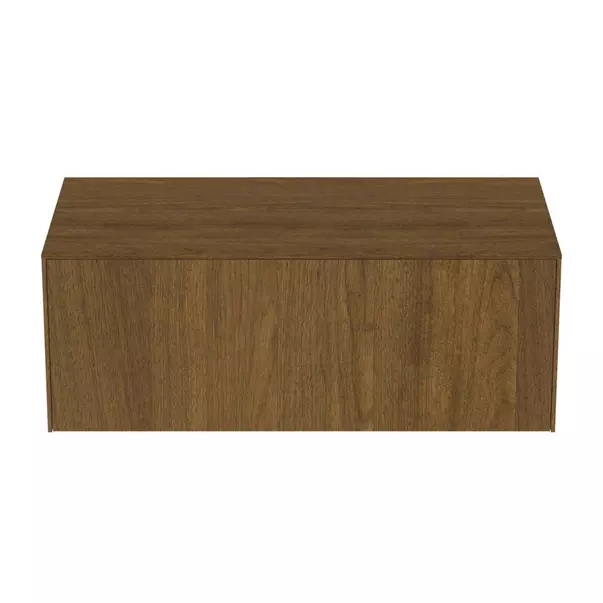 Dulap baza suspendat Ideal Standard Atelier Conca finisaj nuc inchis 1 sertar cu blat 100 cm [7]